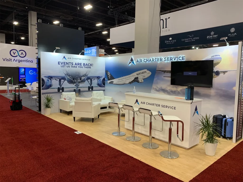 types of trade show booths