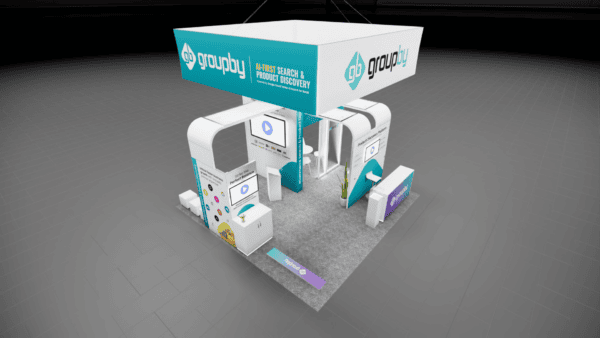 20x20 trade show exhibit rental