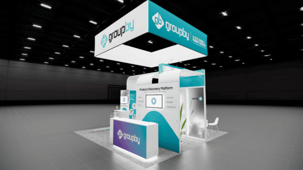 20x20 trade show exhibit rental