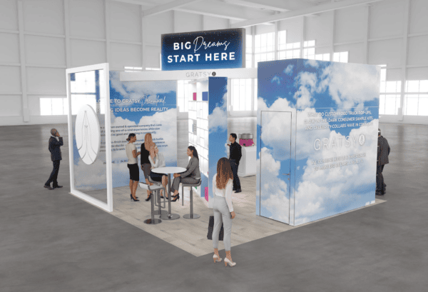 20x20 trade show exhibit rental