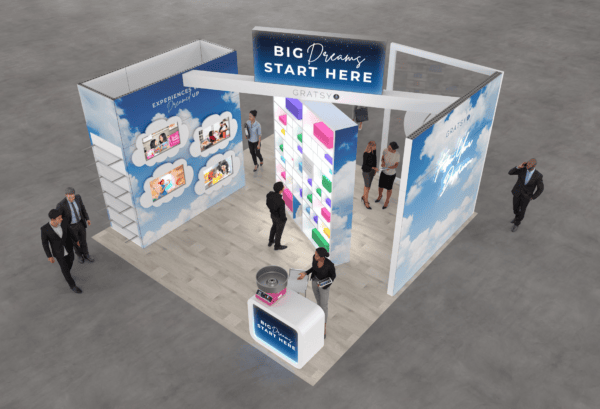 20x20 trade show exhibit rental