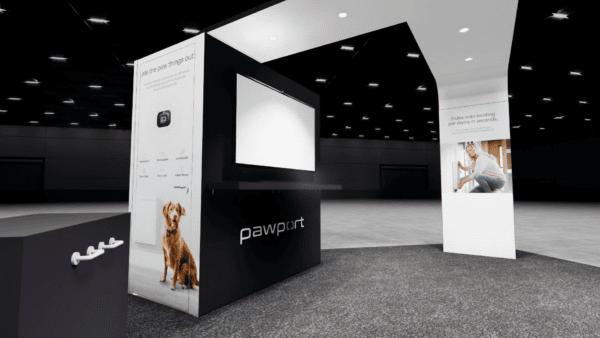 20x20 trade show exhibit rental