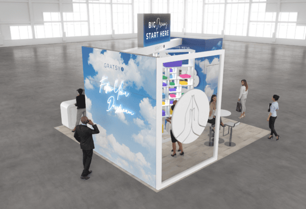 20x20 trade show exhibit rental