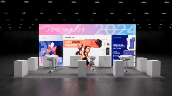 20 x 30 trade show exhibit rental