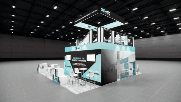 30x30 trade show exhibit rental